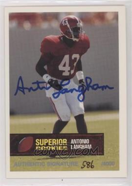 1994 Superior Rookies - [Base] - Autographs #43 - Antonio Langham /4000