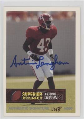 1994 Superior Rookies - [Base] - Autographs #43 - Antonio Langham /4000