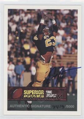 1994 Superior Rookies - [Base] - Autographs #72 - Eric Zomalt /5000