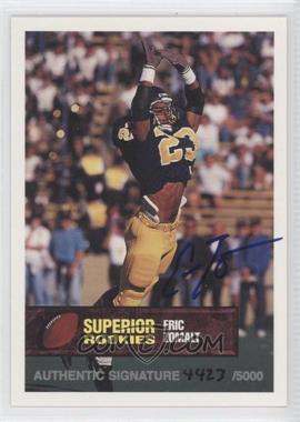 1994 Superior Rookies - [Base] - Autographs #72 - Eric Zomalt /5000