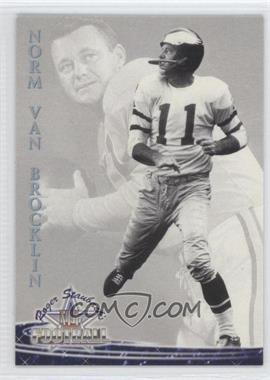 1994 Ted Williams Card Company Roger Staubach's NFL Football - [Base] #48 - Norm Van Brocklin