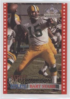 1994 Ted Williams Card Company Roger Staubach's NFL Football - Instant Replays - Red #IR6 - Bart Starr