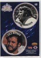 John Madden, Lyle Alzado [EX to NM]