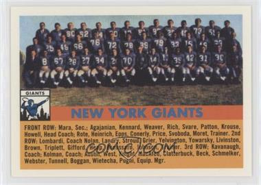 1994 Topps Archives 1956 Series - [Base] #113 - New York Giants Team