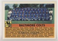 Baltimore Colts Team [EX to NM]