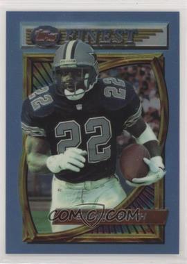 1994 Topps Finest - [Base] #1 - Emmitt Smith