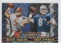 Heath Shuler, Troy Aikman