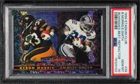 Byron Morris, Emmitt Smith [PSA 10 GEM MT]