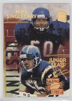 Mike Singletary, Junior Seau