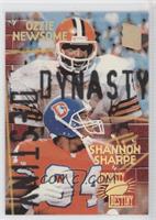 Ozzie Newsome, Shannon Sharpe