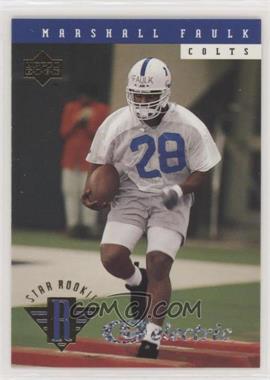 1994 Upper Deck - [Base] - Electric Silver #7 - Star Rookie - Marshall Faulk