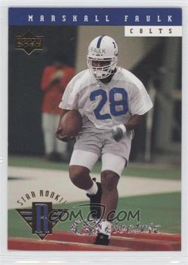 1994 Upper Deck - [Base] - Electric Silver #7 - Star Rookie - Marshall Faulk