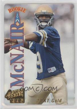 1995 Action Packed - 24 KT Gold #18G - Steve McNair