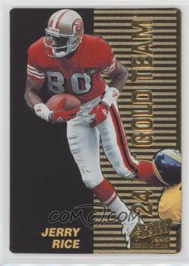 1995 Action Packed Rookies & Stars - 24K Gold Team #11 - Jerry Rice