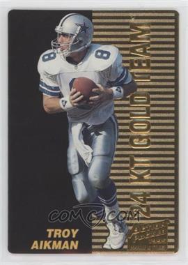 1995 Action Packed Rookies & Stars - 24K Gold Team #7 - Troy Aikman