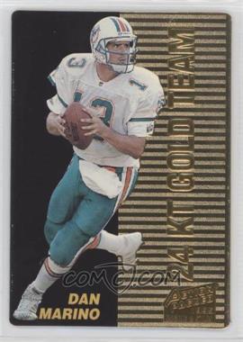 1995 Action Packed Rookies & Stars - 24K Gold Team #9 - Dan Marino