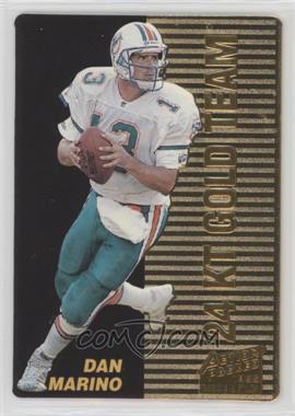 1995 Action Packed Rookies & Stars - 24K Gold Team #9 - Dan Marino