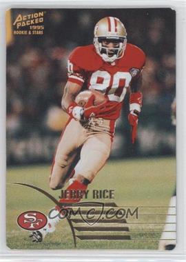 1995 Action Packed Rookies & Stars - [Base] #65 - Jerry Rice