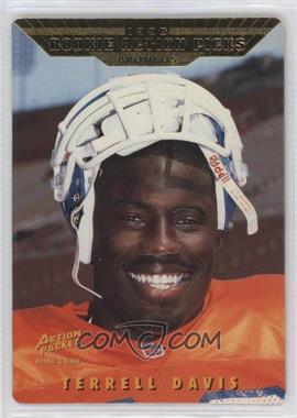 1995 Action Packed Rookies & Stars - [Base] #92 - Terrell Davis