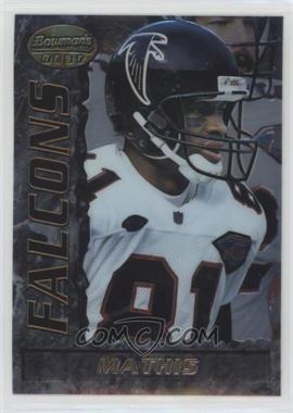 1995 Bowman's Best - [Base] - Blank Back #34.1 - Terance Mathis