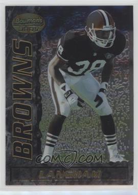 1995 Bowman's Best - [Base] - Blank Back #7.1 - Antonio Langham
