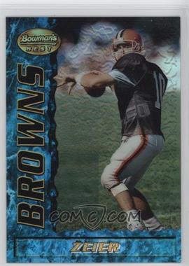 1995 Bowman's Best - [Base] - Refractor #84.2 - Eric Zeier