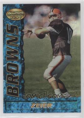 1995 Bowman's Best - [Base] - Refractor #84.2 - Eric Zeier