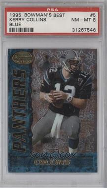 1995 Bowman's Best - [Base] #5.2 - Kerry Collins [PSA 8 NM‑MT]