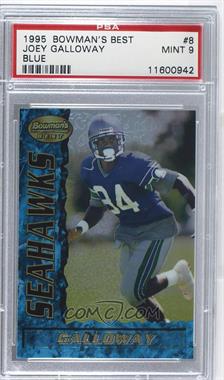 1995 Bowman's Best - [Base] #8.2 - Joey Galloway [PSA 9 MINT]