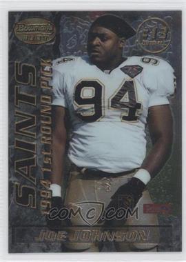 1995 Bowman's Best - Mirror Image Draft Picks #13 - Mark Fields, Joe Johnson