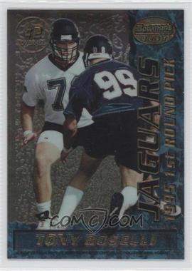 1995 Bowman's Best - Mirror Image Draft Picks #2 - Marshall Faulk, Tony Boselli