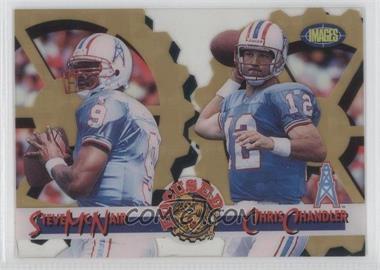 1995 Classic Images Limited - Focused - Gold #F-14 - Steve McNair, Chris Chandler