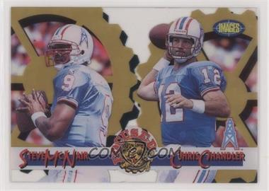 1995 Classic Images Limited - Focused - Gold #F-14 - Steve McNair, Chris Chandler