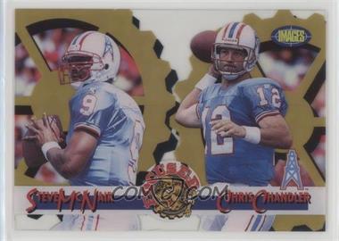 1995 Classic Images Limited - Focused - Gold #F-14 - Steve McNair, Chris Chandler