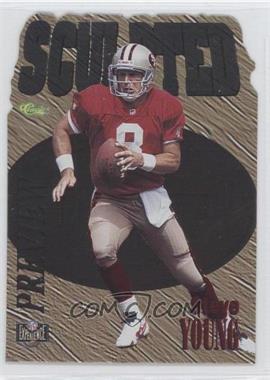 1995 Classic Images Limited - Sculpted Previews #NX3 - Steve Young