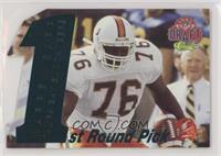 Warren Sapp [EX to NM] #/4,500