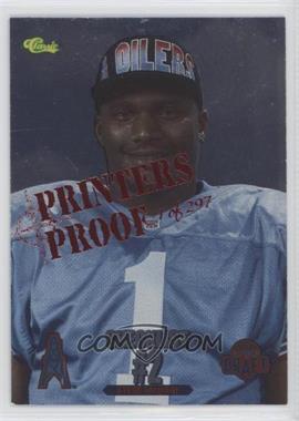 1995 Classic NFL Draft - [Base] - Silver Printers Proof #100 - Steve McNair /297