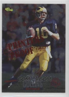 1995 Classic NFL Draft - [Base] - Silver Printers Proof #42 - Todd Collins /297