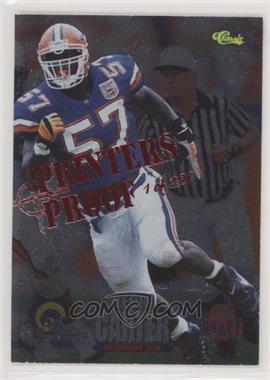 1995 Classic NFL Draft - [Base] - Silver Printers Proof #6 - Kevin Carter /297