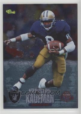 1995 Classic NFL Draft - [Base] - Silver #18 - Napoleon Kaufman