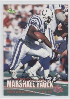 1995 Classic NFL Draft - [Base] #107 - Marshall Faulk