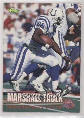 1995 Classic NFL Draft - [Base] #107 - Marshall Faulk