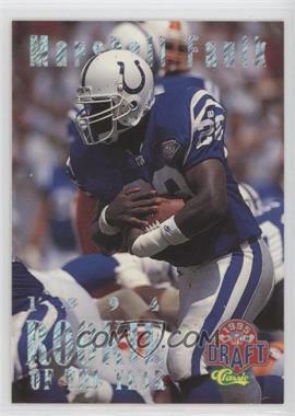 1995 Classic NFL Draft - [Base] #MF1 - Marshall Faulk /15000