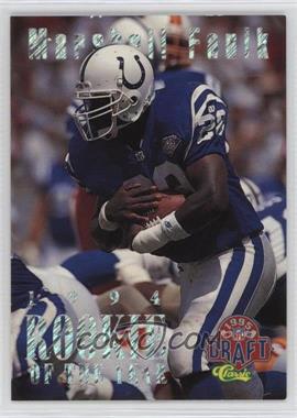 1995 Classic NFL Draft - [Base] #MF1 - Marshall Faulk /15000