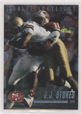 1995 Classic NFL Draft - Rookie Spotlight #RS24 - J.J. Stokes