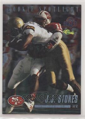 1995 Classic NFL Draft - Rookie Spotlight #RS24 - J.J. Stokes