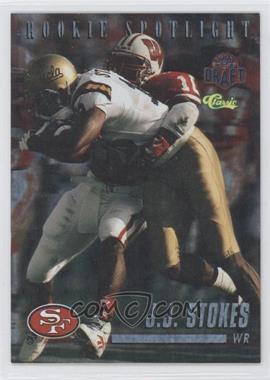 1995 Classic NFL Draft - Rookie Spotlight #RS24 - J.J. Stokes
