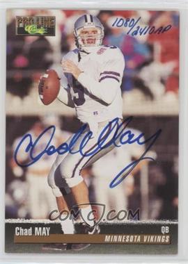 1995 Classic Pro Line - Autographs #_CHMA.1 - Chad May (AP After Number) /2410