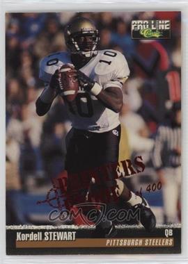 1995 Classic Pro Line - [Base] - Printers Proof #369 - Kordell Stewart /400