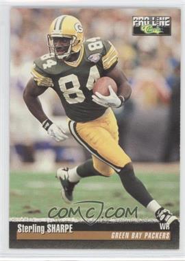 1995 Classic Pro Line - [Base] #232 - Sterling Sharpe